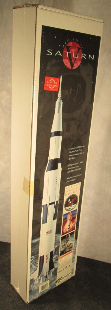 Model Rockets Satern 5 Estes - Estes #2157 NASA 30th Anniversary Apollo Saturn V Flying Rocket ...