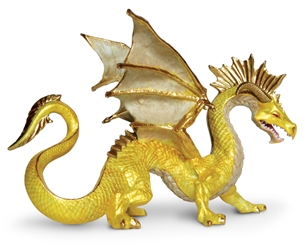 Golden Dragon Vinyl Statue 