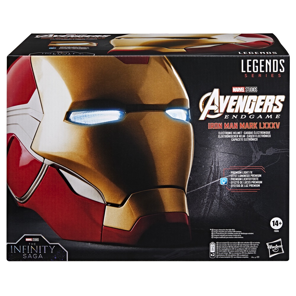 avengers academy iron man helmet Marvel Legends Electronic The Marvel Legends Series is dedicated to providing fans with exceptional action figures and choice Premium Role Play collectibles Hasbro - Marvel Avengers Iron