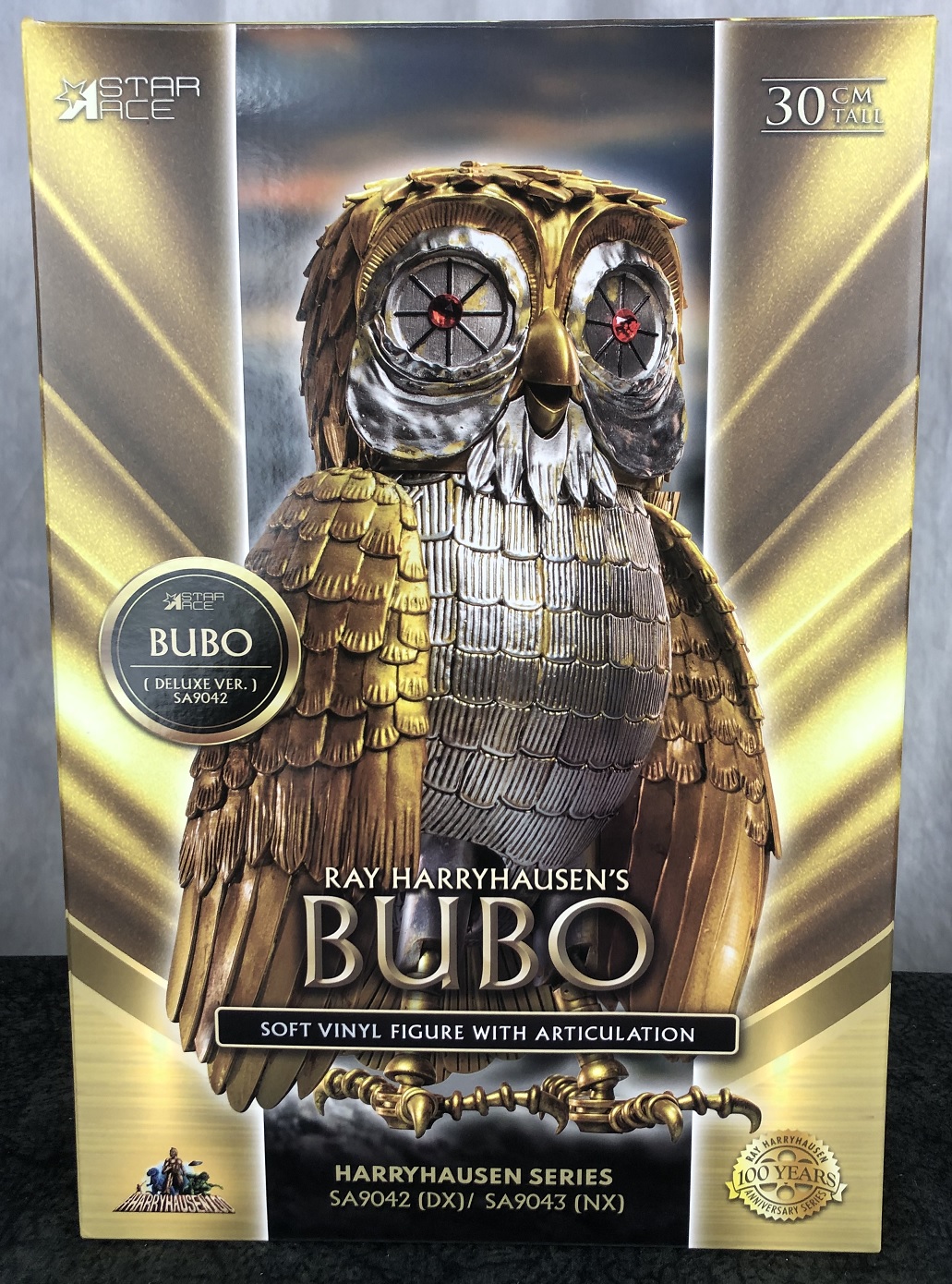 Clash of the Titans BUBO Vinyl Owl Life-Size Shoulder Prop Warner Bros. NWT  HTF!