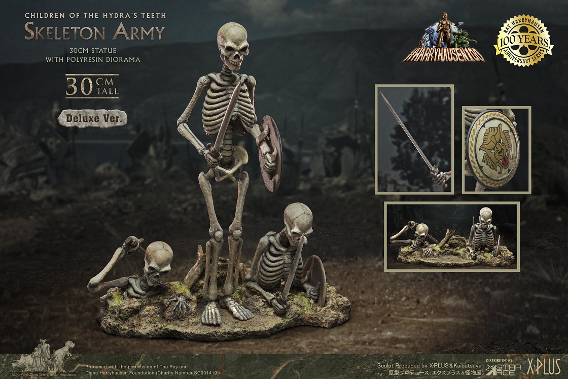 Star Ace Toys - Ray Harryhausen's Jason And The Argonauts Skeleton Army ...