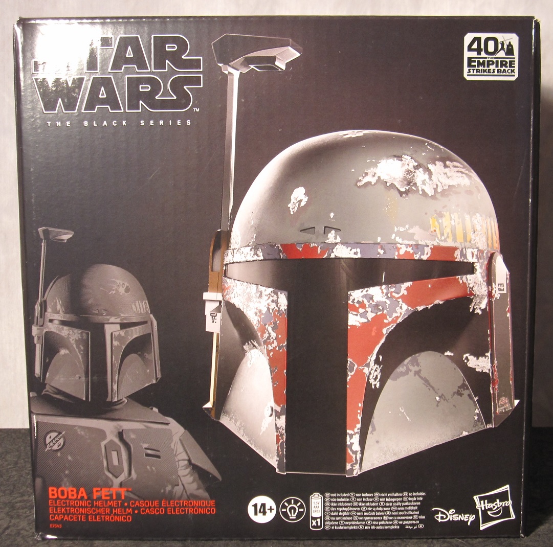 Hasbro - Star Wars Black Series Boba Fett Mandalorian Eletronic Helmet Prop  Replica #HAS-136208