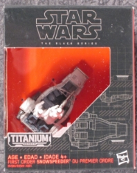 Star Wars Black Series Titanium #11 EP7 First Order Snowspeeder 