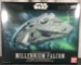 Star Wars Solo 1:144 Scale Lando Calrissian Millennium Falcon Plastic Model Kit - BAN-225754