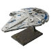 Star Wars Solo 1:144 Scale Lando Calrissian Millennium Falcon Plastic Model Kit - BAN-225754