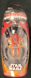 Star Wars Titanium "Hot Rod" Jedi Starfighter 