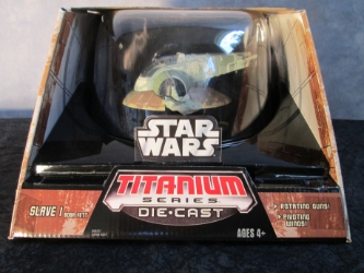 Star Wars Titanium Ultra Boba Fetts Slave I 