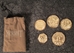 The Hobbit 5 Gold Coin Set Prop Replica - WTA-1393