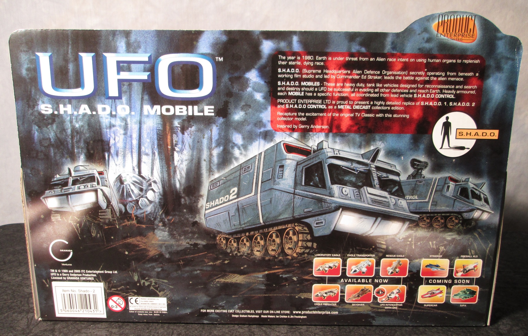 Product Enterprise - UFO S.H.A.D.O. 2 Mobile #PDE-5