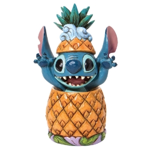 Disney Traditions Jim Shore 20 Year Anniv Stitch in Pineapple Figure 
