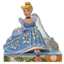 Disney Traditions Jim Shore Cinderella Glass Slipper Figure 
