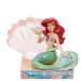 Disney Traditions Jim Shore Ariel Clear Resin Shell Figure - ENS-6011923