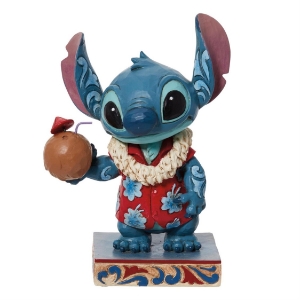Disney Jim Shore 20th Anniversary Stitch Hawaiian Shirt Figure 