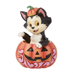 Disney Traditions Jim Shore Figaro in Pumpkin Figure 