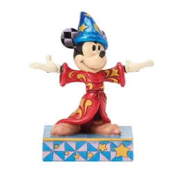 Disney Traditions Jim Shore Mickey Sorcerer Personality Pose Figure 