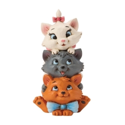 Disney Traditions Jim Shore Stacked Mini Aristocats Figure 