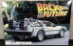 Back to the Future 1:24 Scale Delorean Time Machine Plastic Model Kit - AOS-11850