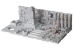 Star Wars A New Hope 1:144 Scale Death Star Attack Diorama Plastic Model Kit - BAN-86524