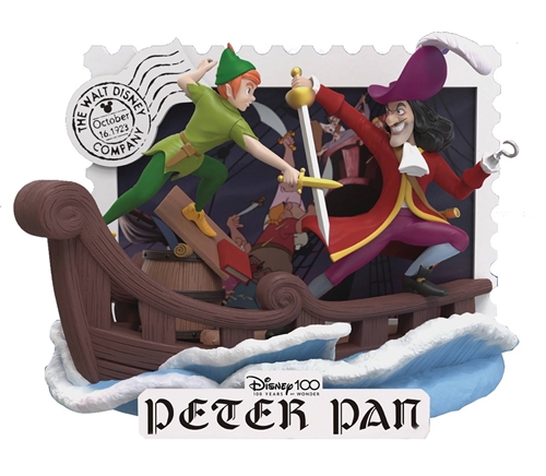 Beast Kingdom - Disney 100th Anniversary Peter Pan vs. Captain Hook D-Stage  Statue #BKM-263608
