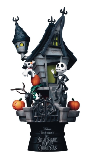 Disney Nightmare Before Christmas Jack Skellington's House D-Stage Statue 