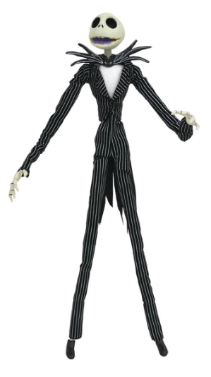 Nightmare Before Christmas 25th Anniversary Jack Skellington Deluxe Figure 