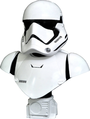 Star Wars 1:2 scale First Order Stormtrooper Legends in 3D Bust Statue 