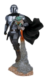 Star Wars Mandalorian and Grogu Milestones Limited Edition Statue 
