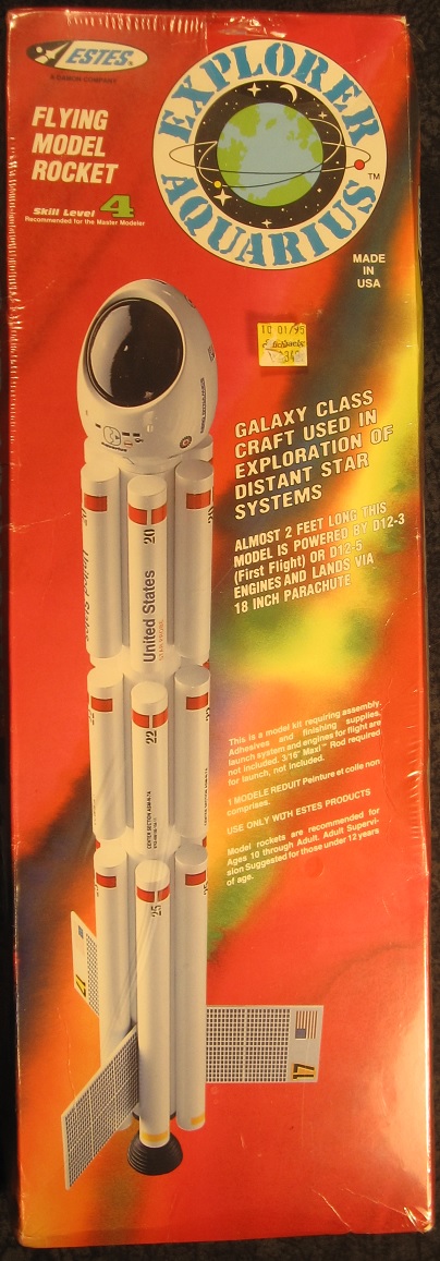 Estes #2016 Explorer Aquarius Flying Rocket Kit 