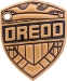 Judge Dredd 2000 AD Limited Edition Metal Badge Prop Replica - FTK-97110