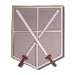 Attack on Titan Large Cadet Corps Patch - GRE-44141