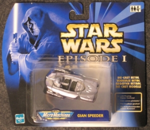 Star Wars: The Phantom Menace Die-Cast Gian Speeder 