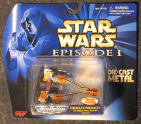 Star Wars: The Phantom Menace Die-Cast Sebulbas Podracer 