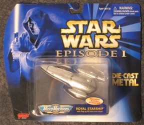 Star Wars: The Phantom Menace Die-Cast Royal Starship 