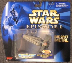 Star Wars: The Phantom Menace Die-Cast Sith Infiltrator 