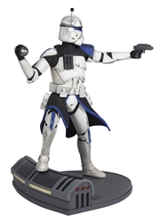 Star Wars Clone Wars Captain Rex Clone Trooper Premier Collection Statue 