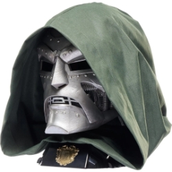 Marvel Legends Fantastic Four Doctor Doom Helmet Prop Replica 