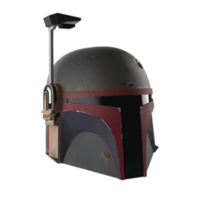 Star Wars Book of Boba Fett Black Series Boba Fett Re-Armored Electronic Helmet Prop Replica 
