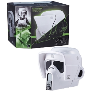 Star Wars Return of the Jedi Black Series Scout Trooper Electronic Helmet Prop Replica 