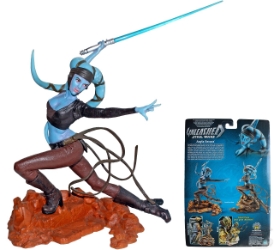 Star Wars Unleashed Aayla Secura Battle at Geonosis Statue 