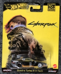 Cyberpunk Quadra V-Tech Turbo Die-Cast Vehicle 