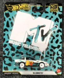 MTV Music Television 1984 Chevy Corvette Die-Cast Vehicle 