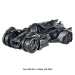 Batman Arkham Knight 1:43 scale Elite Cult Classics Batmobile - HOT-8522