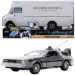 Back to the Future 40th Anniversary 1:24 scale Delorean Time Machine Mk I w/ Doc Brown Van Case - JDA-36849