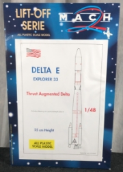 NASA/USAF 1:48 Scale Delta E Explorer 33 Plastic Model Kit 