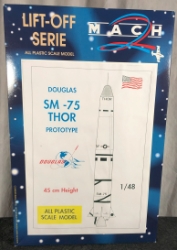 USAF 1:48 Scale Douglas SM-75 Thor Prototype Rocket Plastic Model Kit 