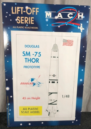 USAF 1:48 Scale Douglas SM-75 Thor Prototype Rocket Plastic Model Kit 