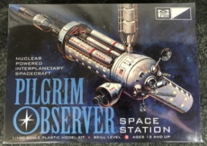 Pilgrim Observer 1:100 Scale Space Station Plastic Model Kit 