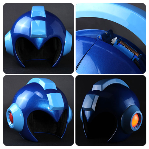 Mega Man Mask Shell Multiverse - Mega Man 1:1 scale Wearable Helmet Prop Replica #MVR-992416