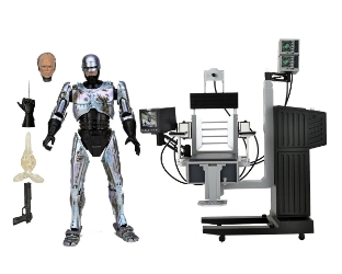 Robocop Ultimate Battle-Damaged Robocop w/ Diagnostics Chair Vinyl Figure 