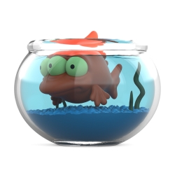 The Simpsons Blinky Fish Bowl Replica 